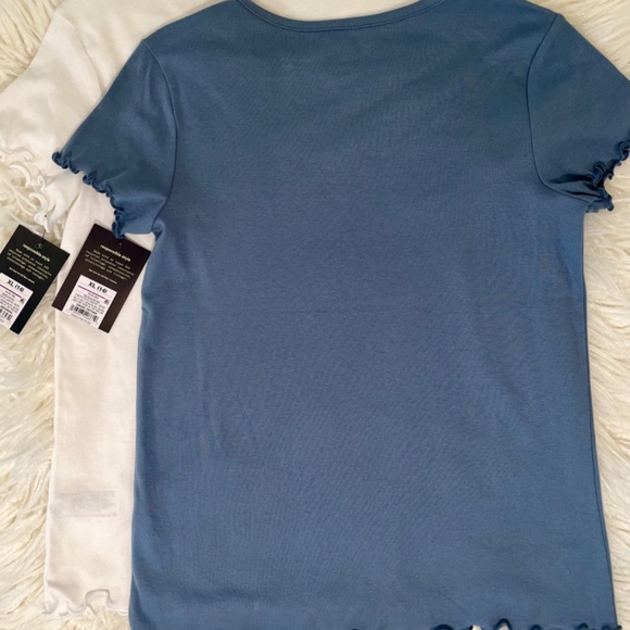 Art Class "2 T-shirts in white and slate" - Picture 3 of 4